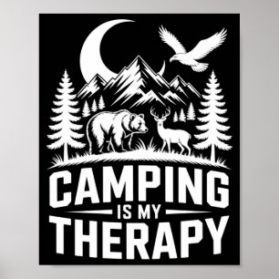 Männer-Bären-Camping ist meine Therapie-Performanc Poster