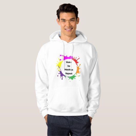 Männer Basic Kapuzen-Sweatshirt Hoodie (Vorne ganz)