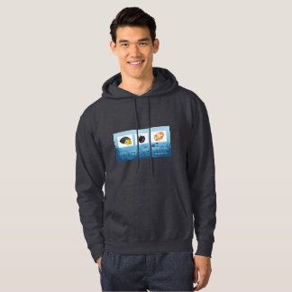Männer Basic Kapuzen-Sweatshirt Hoodie