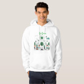 Männer Basic Kapuzen-Sweatshirt Hoodie (Vorne ganz)