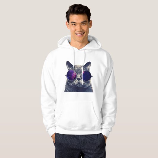Männer Basic Kapuzen-Sweatshirt Hoodie (Vorne ganz)