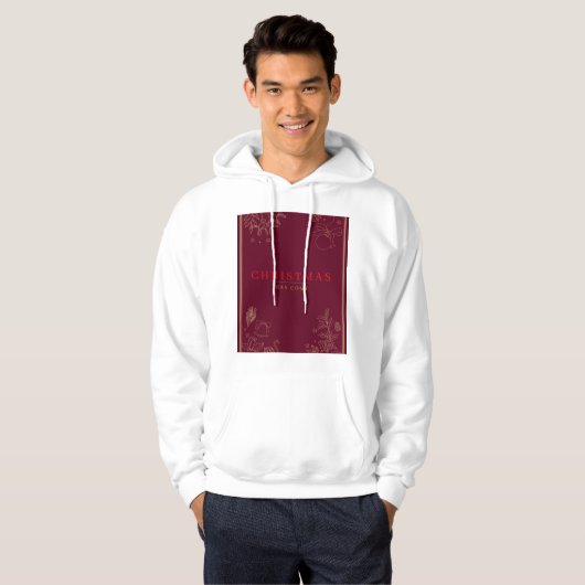 Männer Basic Kapuzen-Sweatshirt Hoodie (Vorne ganz)