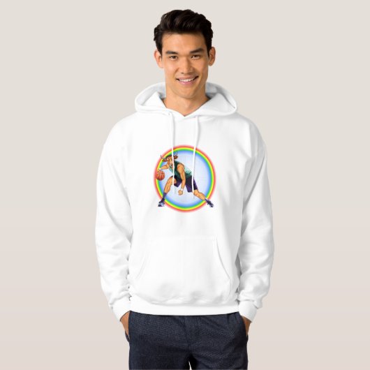 Männer Basic Kapuzen-Sweatshirt Hoodie (Vorne ganz)