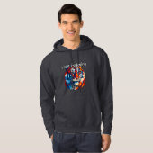 Männer Basic Kapuzen-Sweatshirt Hoodie (Vorne ganz)