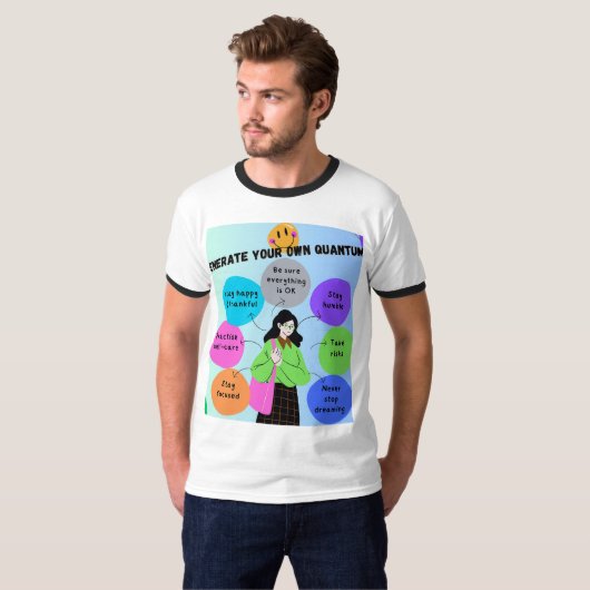 Männer Basic Ringer T-Shirt (Vorne ganz)