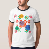 Männer Basic Ringer T-Shirt (Vorderseite)