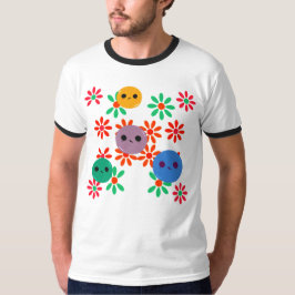 Männer Basic Ringer T-Shirt