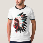 Männer Basic Ringer T-Shirt (Vorderseite)