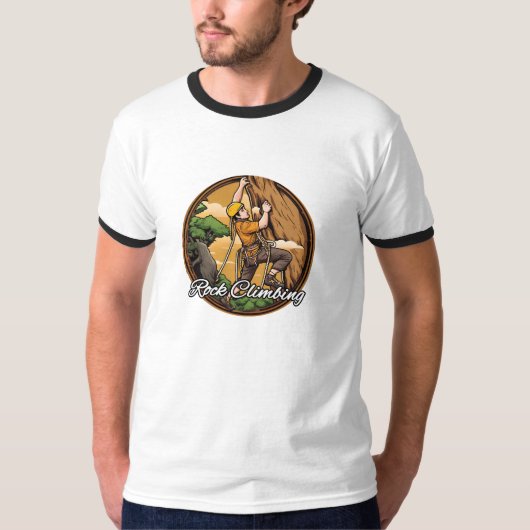 Männer Basic Ringer T-Shirt (Vorderseite)