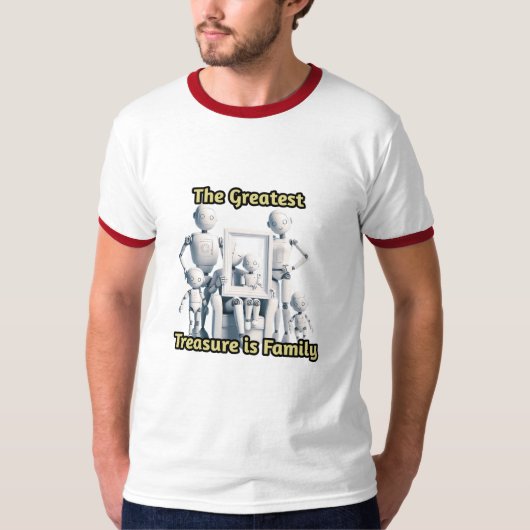 Männer Basic Ringer T-Shirt (Vorderseite)