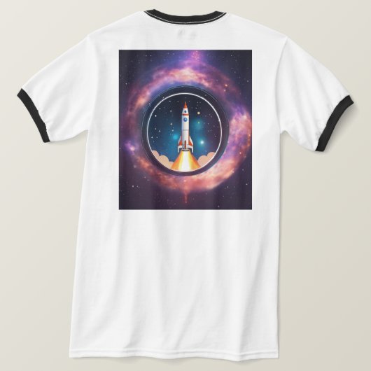 Männer Basic Ringer T-Shirt (Design Rückseite)