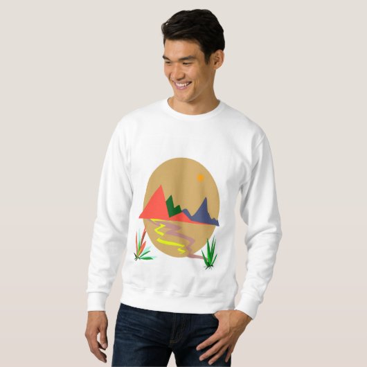 Männer Basic Sweatshirt (Vorne ganz)