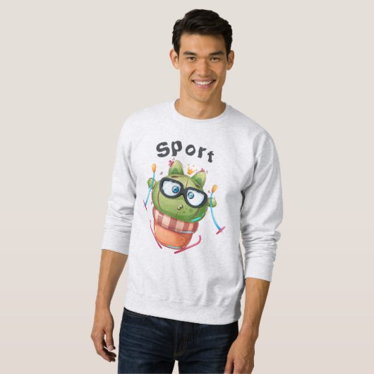 Männer Basic Sweatshirt (Vorne ganz)