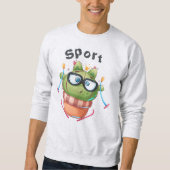 Männer Basic Sweatshirt (Vorderseite)