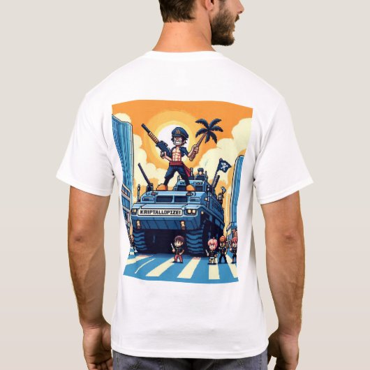 Männer Basic T-Shirt (Rückseite)