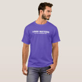 Männer Basic T-Shirt | 1000 Meter (Vorne ganz)