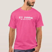 Männer Basic T-Shirt | 200 Meter (Vorderseite)