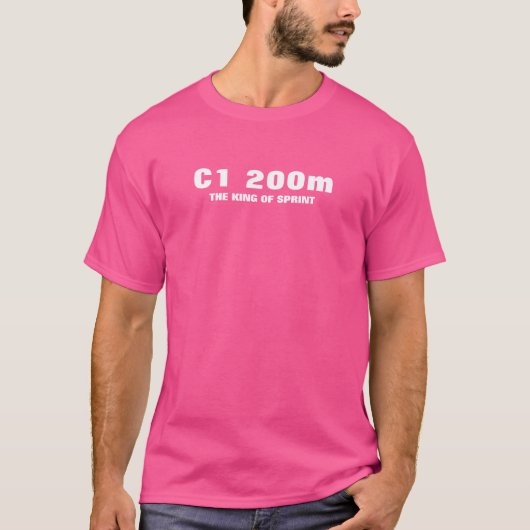 Männer Basic T-Shirt | 200 Meter (Vorderseite)