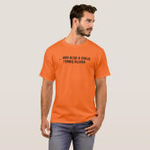 Männer Basic T-Shirt | Auch ein großer Tennisspiel (Vorne ganz)