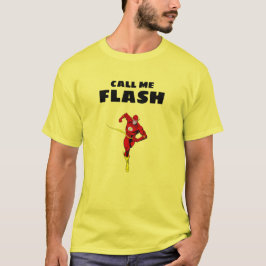 Männer Basic T-Shirt | Call Me Flash 2
