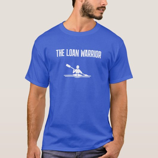 Männer Basic T-Shirt | Der Kreditkrieger (Vorderseite)