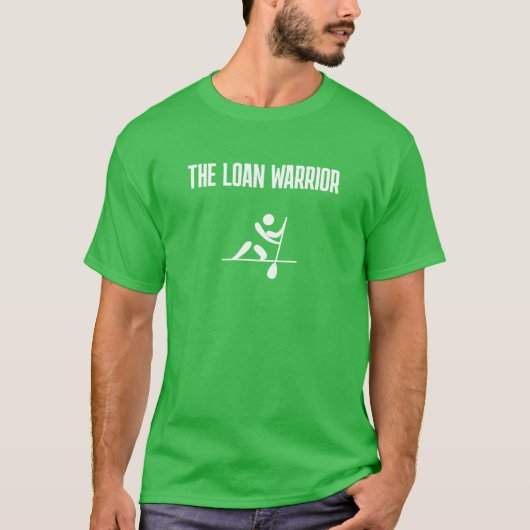 Männer Basic T-Shirt | Der Kreditkrieger (Vorderseite)