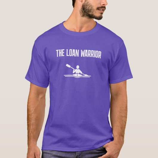 Männer Basic T-Shirt | Der Kreditkrieger (Vorderseite)