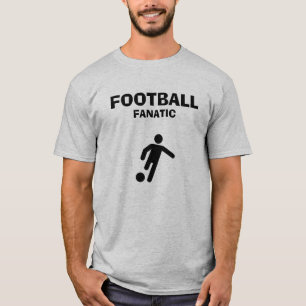 Männer Basic T-Shirt Football Fanatic