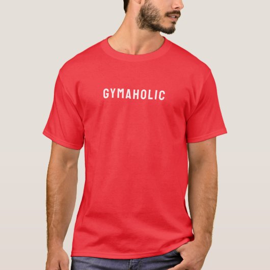 Männer Basic T-Shirt | Gymaalkohol (Vorderseite)