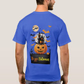 Männer-Basic-T - Shirt Komfortabel lässig und lock (Rückseite)
