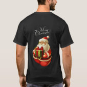 Männer-Basic-T - Shirt Komfortabel lässig und lock (Rückseite)