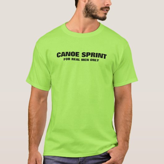 Männer Basic T-Shirt | Nur für echte Männer (Vorderseite)