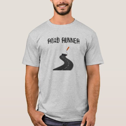 Männer Basic T-Shirt | Road Runner 3 (Vorderseite)
