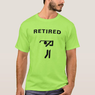 Männer Basic T-Shirt Ruheständler