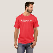 Männer Basic T-Shirt | Seid die Energie (Vorne ganz)