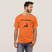 Männer Basic T-Shirt | Wildläufer (Vorne ganz)