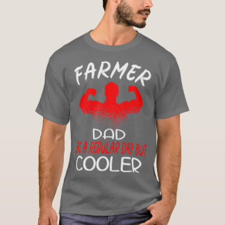 Männer Bauer Cooler Vater Landwirtschaft T-Shirt