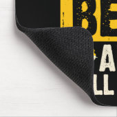 Männer BBQ was trinke Bier und grille Sachen Mousepad (Ecke)