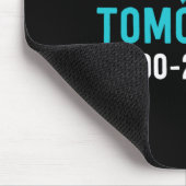 Männer Be Here Tomorrow Präventionsbewusstseins Te Mousepad (Ecke)