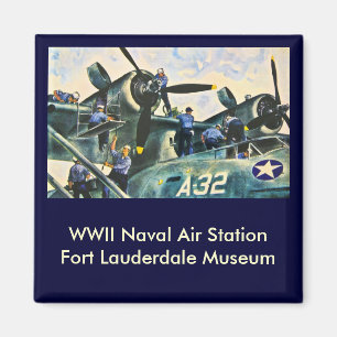 Männer bei der Arbeit Magnet