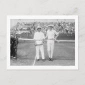 Männer beim Tennisturnier in Washington DC Postkarte (Vorderseite)