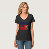 Männer Bermuda Nationalstolz Bermuda T-Shirt (Vorderseite Vollansicht)
