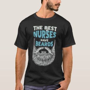 Männer Bester Krankenpfleger Haben Bärte Murse Va T-Shirt