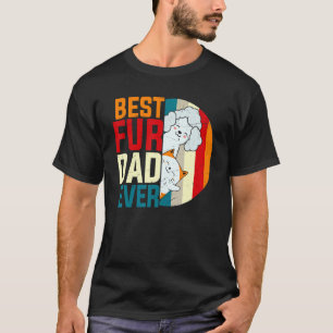 Männer Bester Vater je Retro Vintager Sonnenunterg T-Shirt