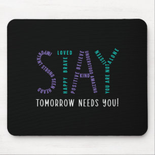 Männer bleiben morgen braucht Präventionsbewusstse Mousepad
