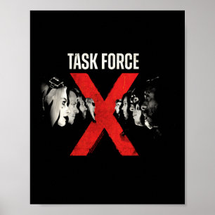 Männer Bösewicht Team Task Force X Leistung Poster