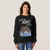 Männer brauchen eine Arche I Noah-Typ Christlich Sweatshirt (Vorne ganz)