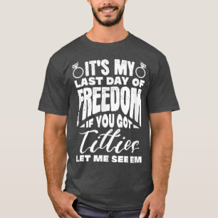 Männer Bräutigam Junggesellenabschied Hochzeit Ehe T-Shirt