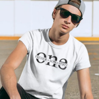 Männer Christlicher T - Shirt - Vater, Sohn, Geist