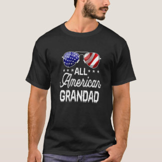 Männer Cool Alle amerikanischen Großfahnen Männer T-Shirt